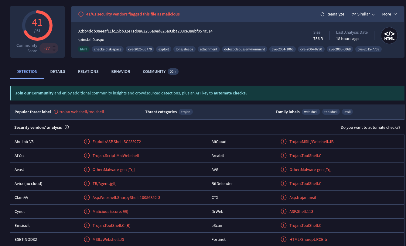 EventID 320 - LetsDefend